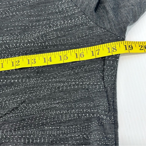 Icebreaker Womens XS Crewneck Pullover Sweatshirt Wool Blend Polka Dot Gray - Picture 5 of 7